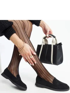 Dámske mokasíny EE-17 / 207459 Black - Woman Key