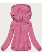 Dámska tenká klokanka v špinavej ružovej farbe (W06-19-1)