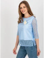 Blúzka LK BZ 506642.94 svetlo modrá