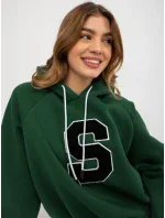 Mikina RV BL 8372.04P tmavo zelená