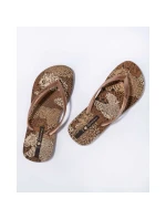 Dámske žabky Animal W 83617AY384 Brown with beige pattern - Ipanema Dámske žabky Animal W 83617AY384 Brown with beige pattern - Ipanema