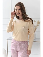 3617 DÁMSKE DLHÉ PYŽAMO MARIGOLD S–XL 3617 DÁMSKE DLHÉ PYŽAMO MARIGOLD S–XL