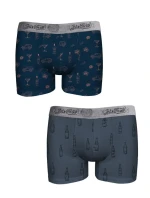 Pánske boxerky John Frank JF2BEF40 2PACK