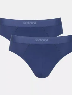 Pánske nohavičky EVER Ease Brief 2P - neznáme - tmavomodré 6312 - SLOGGI