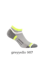 Pánske členkové ponožky Wola Sportive W91.1N3 Ag + vzor