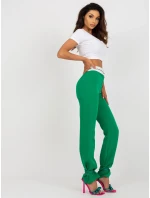 Nohavice DHJ SP 6971.37P zelená