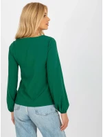 Blúzka LK BZ 506673.36 tmavo zelená