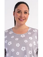 Dámske domáce šaty s krátkymi rukávmi Lydie Dámske domáce šaty s krátkymi rukávmi Lydie