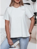 Dámske tričko BINDA ecru FashionStreet RY2486 Dámske tričko BINDA ecru FashionStreet RY2486
