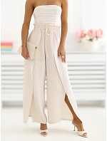 Nohavice CS SP XYS3375.03 light beige