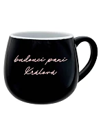 Personalizovaný keramický bacuľatý hrnček – budúca pani Personalizovaný keramický bacuľatý hrnček – budúca pani