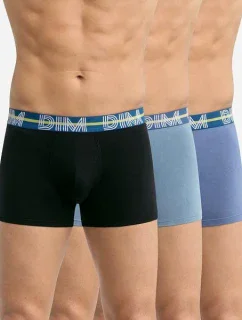 Pánske boxerky 3 ks DIM POWERFUL Boxers 3x - DIM - svetlo modrá