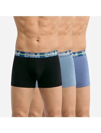 Pánske boxerky 3 ks DIM POWERFUL Boxers 3x - DIM - svetlo modrá Pánske boxerky 3 ks DIM POWERFUL Boxers 3x - DIM - svetlo modrá