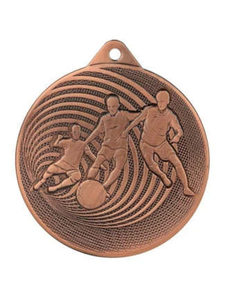KOVOVÁ MEDAILA FUTBAL FI 70 MMC3070 - BRONZ
