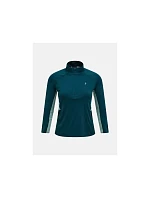 Dámske tričko PEAK PERFORMANCE W Core Half Zip Baselayer, zelená farba Dámske tričko PEAK PERFORMANCE W Core Half Zip Baselayer, zelená farba