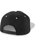Beechfield B 610C 5-panelová snapbacková čiapka s kontrastným lemom 53.610C čierna/sivá Beechfield B 610C 5-panelová snapbacková čiapka s kontrastným lemom 53.610C čierna/sivá