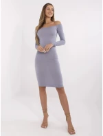 Šaty RV SK 6697.72P sivá