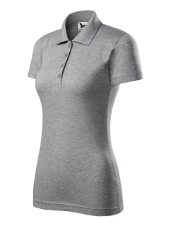 Single J. dámske polo tričko tmavosivé