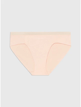 Dámske bikiny 000QF6308E A4E Peach - Calvin Klein