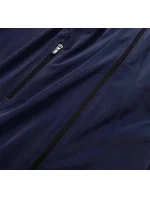 Tmavomodrá dámska mikina so stojačikom (HD150-04)