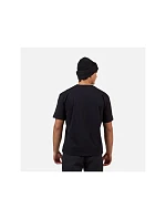 Pánske tričko ROSSIGNOL Waterfall Relax Tee, čierne Pánske tričko ROSSIGNOL Waterfall Relax Tee, čierne