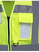 Yoko HVW 820 Hi-Vis sieťovaná bezpečnostná vesta 79.W820 červená/výstražne žltá Yoko HVW 820 Hi-Vis sieťovaná bezpečnostná vesta 79.W820 červená/výstražne žltá