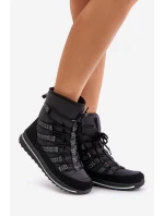 Śniegowce Damskie Progress PROGJ-20-02 Czarne