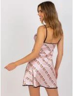 Nočná košeľa BR KN 2299 4 svetlo ružová