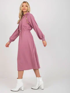 Dámske šaty RV SK 8336 tmavo ružové