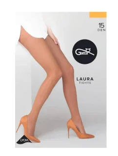 Dámske pančuchové nohavice Gatta Laura 15 den 5-XL, 3-Max