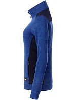 Daiber JN 861 Dámska pracovná pletená fleecová bunda – Strong 02.0861 royal melange/navy Daiber JN 861 Dámska pracovná pletená fleecová bunda – Strong 02.0861 royal melange/navy
