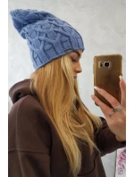 Sonia K201 džínsová fleecová čiapka