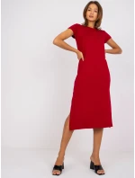 Šaty RV SK 7671.08 tmavo červená