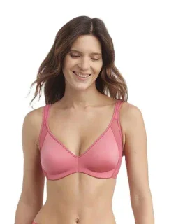 DIM GENEROUS MINIMIZER BRA - DIM - ružová