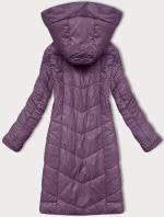 Dámska prešívaná prechodná bunda S'West purple (B8302-71) Dámska prešívaná prechodná bunda S'West purple (B8302-71)