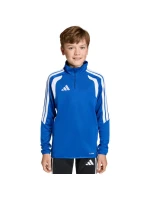 Detská mikina adidas Tiro 26 League Training Top modrá a biela JY7162