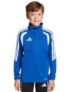 Detská mikina adidas Tiro 26 League Training Top modrá a biela JY7162
