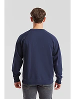 Fruit of the Loom Classic Raglan Sweat – mikina s raglánovými rukávmi 16.2216, tmavomodrá