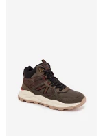 Pánske turistické topánky WRANGLER WEST MEN MID 20253027 dark green Pánske turistické topánky WRANGLER WEST MEN MID 20253027 dark green