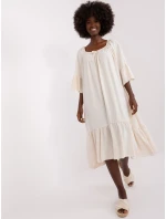 DHJ SK 6057 šaty.93 svetlo béžová DHJ SK 6057 šaty.93 svetlo béžová