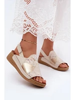 Topánky na platforme, model 229705 Step in style