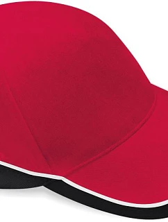 Beechfield B 171 5-panelová tímová pretekárska čiapka 53.0171 classic red/black/white