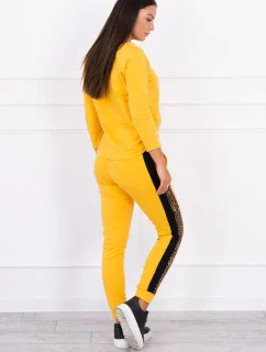 Horčicová sada s leopardím potlačou