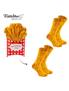 Zestaw Skarpetki Rainbow Socks Frytki 2 Pary