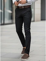Pánske slim fit čierne FashionStreet UX4484 Pánske slim fit čierne FashionStreet UX4484