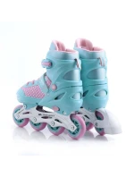 SMJ sport 2v1 Jr Lili nastaviteľné kolieskové korčule SMJ sport 2v1 Jr Lili nastaviteľné kolieskové korčule