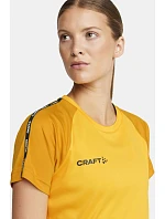 Craft Teamwear Squad Go Contrast Jersey W Dámske kontrastné športové tričko 82.2726 biele Craft Teamwear Squad Go Contrast Jersey W Dámske kontrastné športové tričko 82.2726 biele