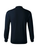 Bomber mikina s kapucňou pánska tmavomodrá