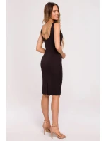 Dámske šaty M667 čierne - Moe