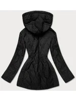 Tmavo modro-červená obojstranná dámska prešívaná bunda (MHM-W589) Tmavo modro-červená obojstranná dámska prešívaná bunda (MHM-W589)